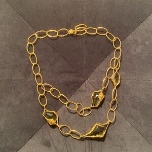 Alexis Bittar lucite necklace